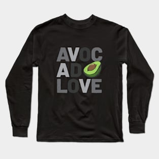 Avocado Love No. 2 Long Sleeve T-Shirt